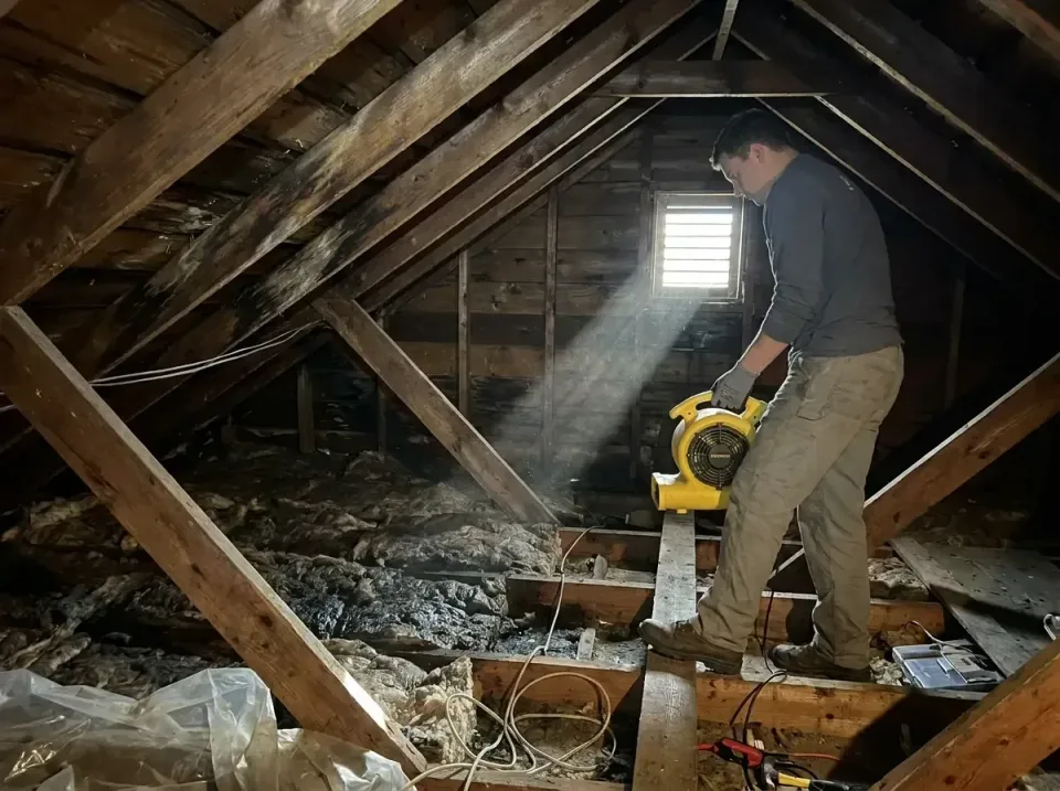 attic-water-damage-drying-proc-007 — frequently asked questions, Emergency Water Extraction & 24/7 Flood Response in San Jua…